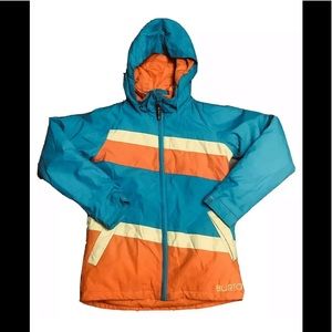 Burton Dryride Hart Ski Jacket Diagonal Stripe